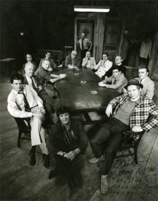 Jack Waltzer with the cast of "Twelve Angry Men".